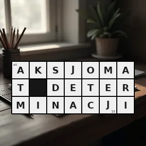 Hasło krzyżówkowe zdanie w teorii mnogości postulujące zdeterminowanie pewnych gier nieskończonych - aksjomat determinacji – rozwiązanie, synonimy, podpowiedzi i definicje krzyżówkowe